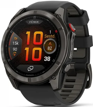 Išmanusis laikrodis Garmin Fenix 8 Pro 51mm AMOLED Titanium/ Black / Gray 010-03199-01