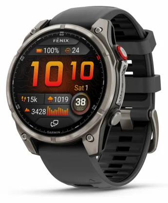 Išmanusis laikrodis Garmin Fenix 8 Pro 51mm AMOLED Titanium/ Graphite/ Black 010-03199-11