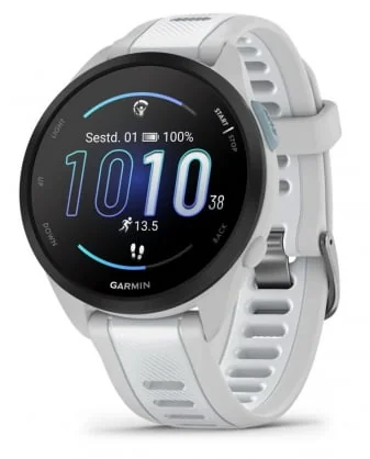 Išmanusis laikrodis Garmin Forerunner 165 Mist Grey/ White 010-02863-21