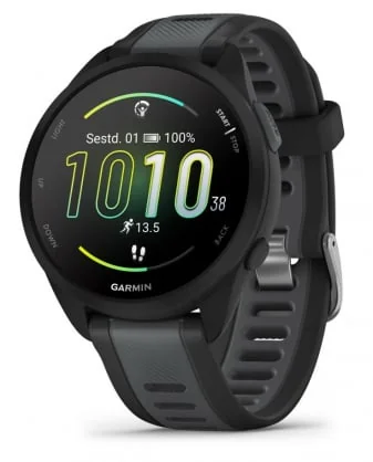 Išmanusis laikrodis Garmin Forerunner 165 Music Black/ Slate Grey 010-02863-30