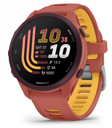 Išmanusis laikrodis Garmin Forerunner 170 Music Red Pink/ Mango 010-03920-13