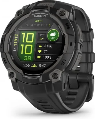 Išmanusis laikrodis Garmin Instinct 3 Amoled 45mm Black 010-02936-00