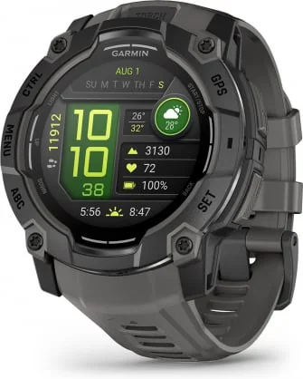 Išmanusis laikrodis Garmin Instinct 3 Amoled 50mm Black 010-03020-00