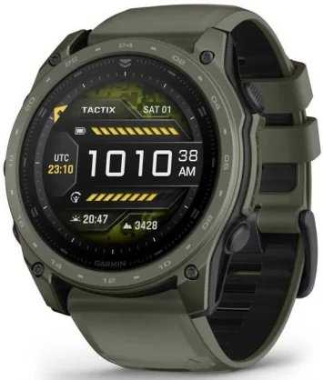 Išmanusis laikrodis Garmin Tactix 8 Amoled Cerakote 51mm Olive 010-04553-11