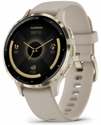 Išmanusis laikrodis Garmin Venu 3S French Gray/ Soft Gold 010-02785-02
