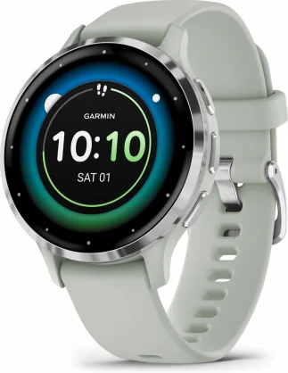 Išmanusis laikrodis Garmin Venu 3S Silver/ Sage Gray 010-02785-01