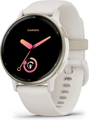 Išmanusis laikrodis Garmin Vivoactive 5 Ivory/ Cream Gold 010-02862-11