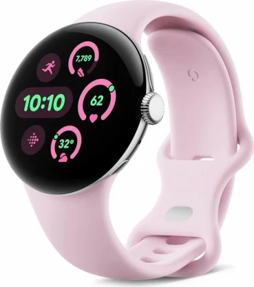 Išmanusis laikrodis Google Pixel Watch 3 41 mm Silver / Pink