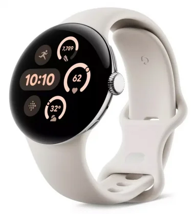 Išmanusis laikrodis Google Pixel Watch 3 LTE 41mm Silver/ Porcelain