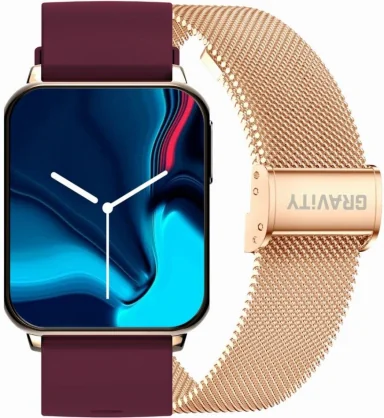 Išmanusis laikrodis Gravity GT17-6 Purple + Rose Gold Band