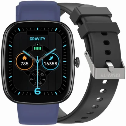 Išmanusis laikrodis Gravity GT18-9 Blue + Black Band
