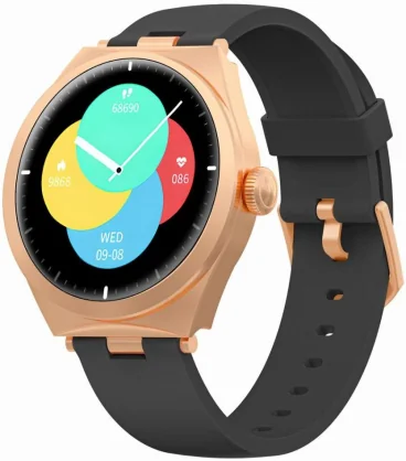 Išmanusis laikrodis Gravity GT25-3 Rose Gold / Black