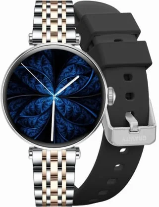Išmanusis laikrodis Gravity GT26-5 Silver / Gold + Black Band