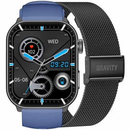 Išmanusis laikrodis Gravity GT28-3 Black