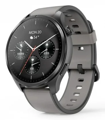 Išmanusis laikrodis Hama 9000 52mm black/ grey
