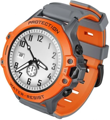 Išmanusis laikrodis Hoco Y107 Orange/ Gray