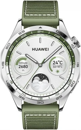 Išmanusis laikrodis Huawei Watch GT4 46mm Green Stainless Steel