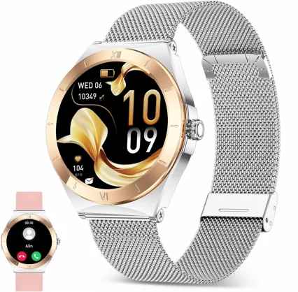 Išmanusis laikrodis Ksix Lyra BXSW29P Silver/ Gold