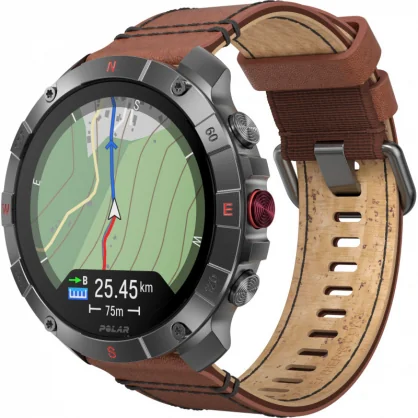 Išmanusis laikrodis Polar Grit X2 Pro Titan M/ L Autumn Leather