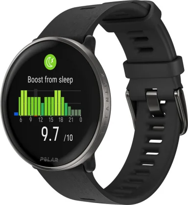 Išmanusis laikrodis Polar Ignite 3 Titanium S-L Black