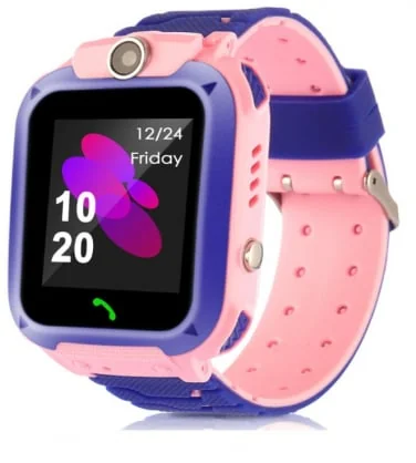 Išmanusis laikrodis Riff Q12 Pink/ Blue
