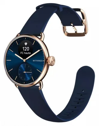 Išmanusis laikrodis Withings ScanWatch 2 38mm Rose Gold/ Blue
