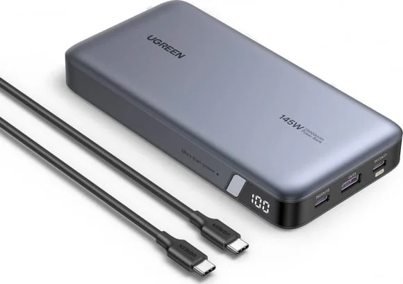 Išorinė baterija Ugreen PB205 25000mAh Grey