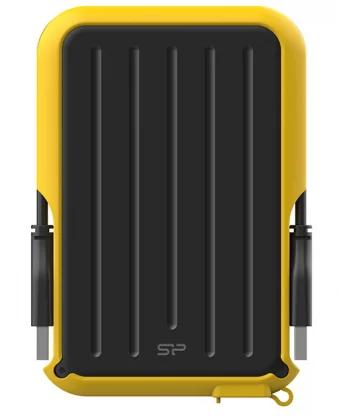 Išorinis kietasis diskas Silicon Armor A66 1TB 2.5" juodas/ geltonas SP010TBPHD66SS3Y
