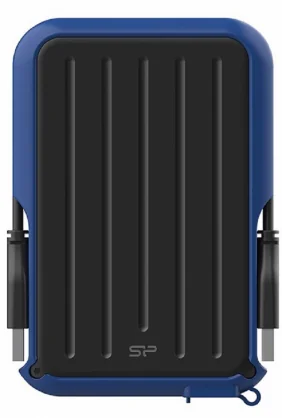 Išorinis kietasis diskas Silicon Armor A66 5TB 2.5" Black/ Blue SP050TBPHD66LS3B