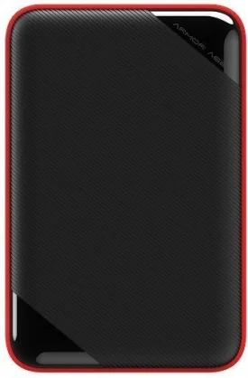 Išorinis kietasis diskas Silicon Power Armor A62 5TB 2.5" Black/ Red SP050TBPHD62LS3K