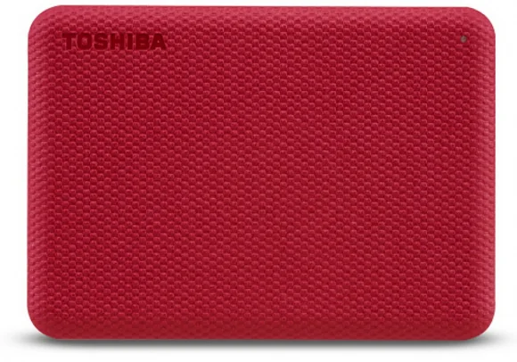 Išorinis kietasis diskas Toshiba Canvio Advance 1TB 2.5" raudonas HDTCA10ER3AA