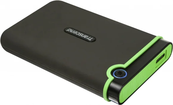 Išorinis kietasis diskas Transcend StoreJet 25M3C 2TB 2.5" Iron Gray/ Green TS2TSJ25M3C