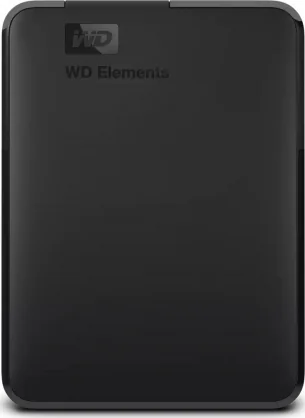 Išorinis kietasis diskas WD Elements 1TB 2.5" melns/ balts WDBUZG0010BBK