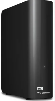 Išorinis kietasis diskas Western Digital Elements Desktop 24TB USB 3.0 Black WDBWLG0240HBK
