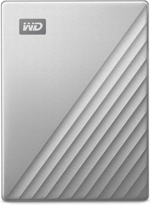 Išorinis kietasis diskas Western Digital My Passport Ultra 1TB 2.5" Silver/ Black WDBC3C0010BSL-WESN