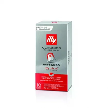 Kava Illy NESPRESSO, vidēji grauzdētas - espresso, 10 gab