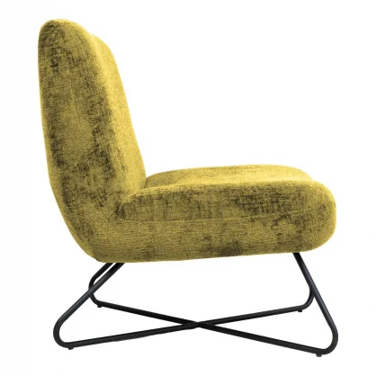 Kėdė Evelekt Slipper chair FARICA yellow