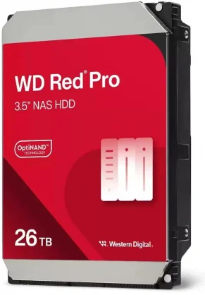 Kietasis diskas (HDD) Western Digital Red Pro 26TB 3.5" 512MB WD260KFGX