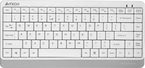 Klaviatūra A4Tech FK11 FStyler balta (EN)