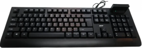Klaviatūra Acer AKW320 (EN) Black