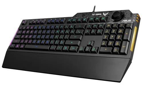 Klaviatūra Asus TUF K1 Black (EN)