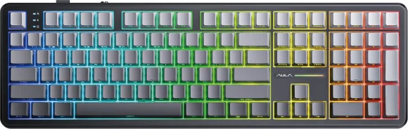 Klaviatūra Aula F108 Gradient Grey