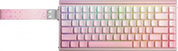 Klaviatūra Aula HERO84 HE Pink