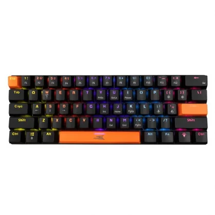 Klaviatūra Baracuda BGK-03121 Dolphin Black US Mechanical Blue Switches