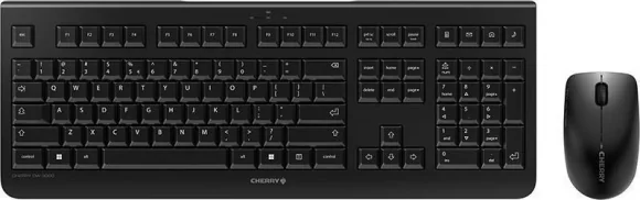 Klaviatūra Cherry DW 3000 Black (EN)