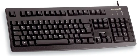 Klaviatūra Cherry G83-6105 Black (EN)