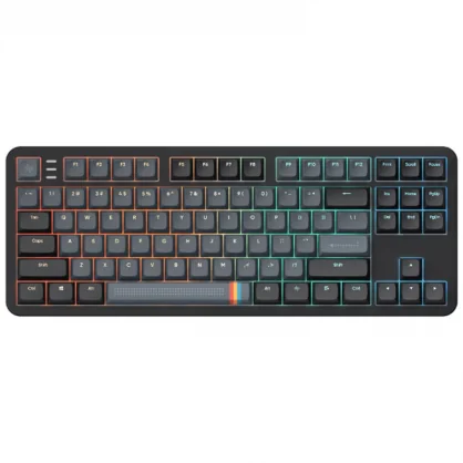 Klaviatūra Dark Project ALU87A Midnight, G3MS Zircon Switch, US(ISO)