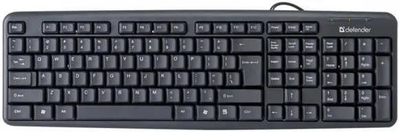 Klaviatūra Defender Element HB-520 (EN) Black
