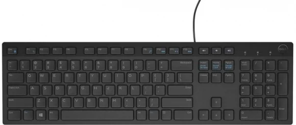 Klaviatūra Dell KB216 (Nordic) Black