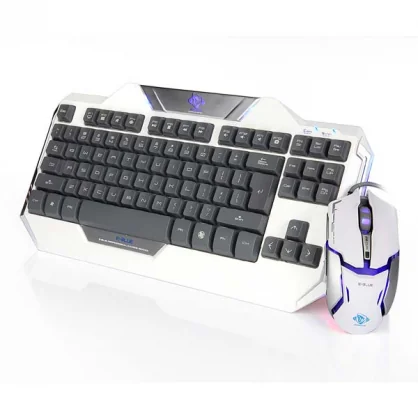 Klaviatūra E-Blue EKM811WHUS-IU